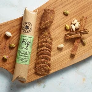 Hellenic Farms Pistachio Cinnamon Fig Salami