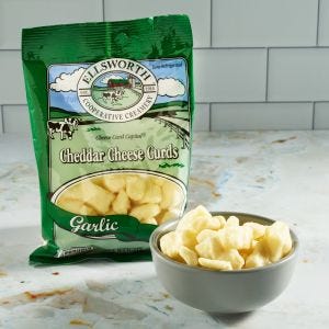 Garlic Cheddar Cheese Curds