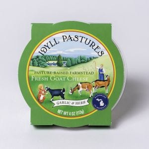 Idyll Farms Idyll Pastures Garlic & Herb Goat Cheese