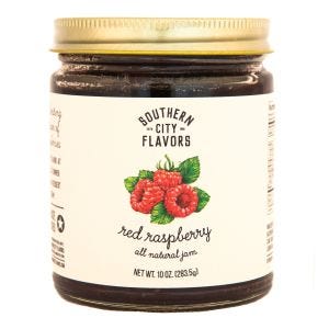 Southern City Flavors Raspberry Red Jam