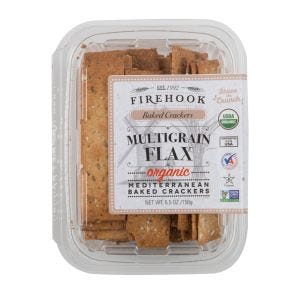 Firehook Organic Multigrain Flax Cracker