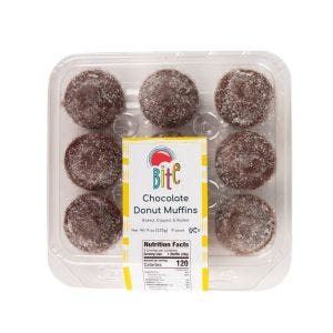 Chocolate Donut Muffins 

