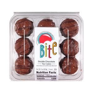 Bite Double Chocolate Tea Cakes