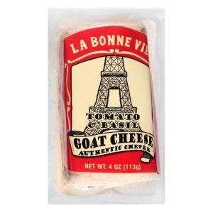 La Bonne Vie Tomato & Basil Goat Cheese Log