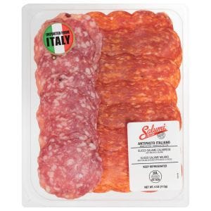 Salumi Italiani Antipasto Italiano Salami Sliced