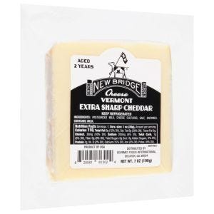 New Bridge VT Extra Sharp White Cheddar 2 yr EW