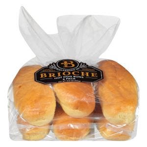 Boulangerie 255 Brioche Hot Dog Buns