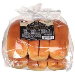 Boulangerie 255 Brioche Hot Dog Buns
