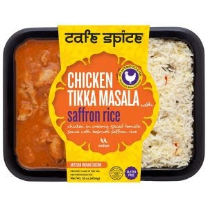 Cafe Spice Chicken Tikka Masala With Saffron Rice