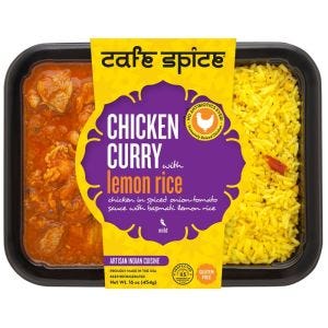 Cafe Spice Chicken Curry With Lemon Rice