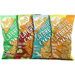 Ava's Grilled Flatbread Crisps Variety Pack