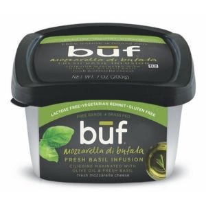 Buf Basil Infused Mozzarella
