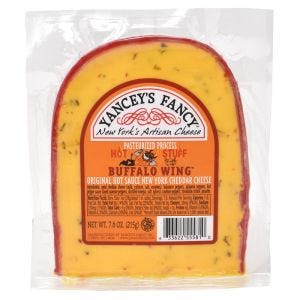 Yancey's Fancy Buffalo Wing Hot Sauce Cheddar Cheese
