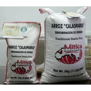 Mitica Calasparra Rice Natural Valencia