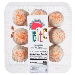 Bite Carrot Cake Tea Cakes