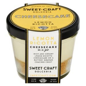 Sweet Craft Dolceria Lemon Ricotta Cheesecake
