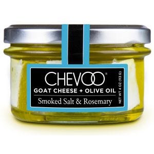 Chevoo Smoked Salt & Rosemary Goat Cheese