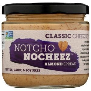 The Happy Vegan Classic Notcho Nocheez Almond Spread