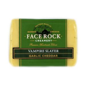 Face Roc Creamery Vampire Slayer Garlic Cheddar Cheese