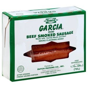 Garcia Beef Smoked Sausage