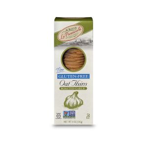 La Panzanella Gluten Free Roasted Garlic Oat Thins Cracker