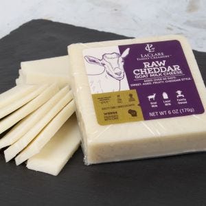 Raw Milk Goat Cheddar Cheese