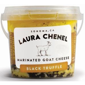 Laura Chenel Marinated Goat Cheese Black Truffle