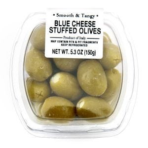 Fresh Pack Olives Stuffed with Blue Cheese