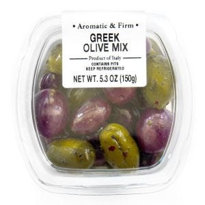 Fresh Pack Greek Unpitted Olive Mix