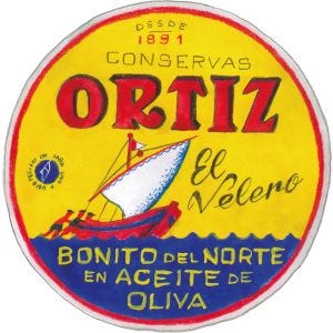 Ortiz Bonito White Tuna In Olive Oil - Tin