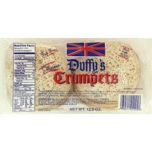 Duffy's English Plain Crumpets