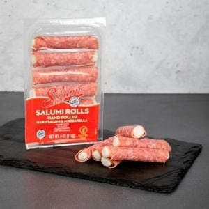 Salumi Italiani Hard Salami and Mozzarella Salumi Rolls