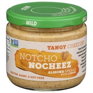 The Happy Vegan Tangy Notcho Nocheez Almond Spread