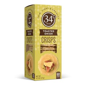 34 Degrees Toasted Onion Crisps