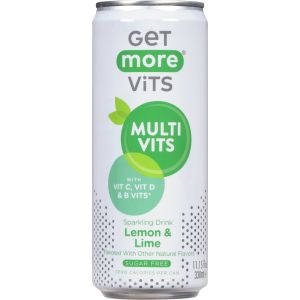 Get More Vits Lemon Lime Water Sparkling