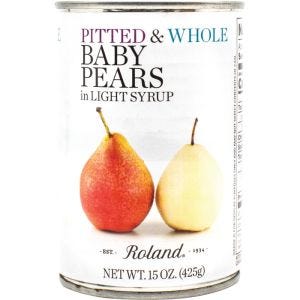 Roland Baby Pears in Light Syrup
