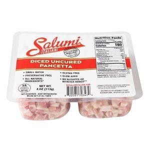 Salumi Italiani Uncured Pancetta Diced