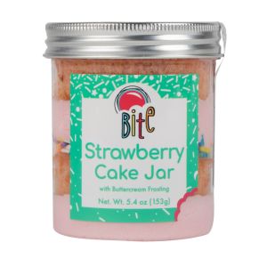 Bite Strawberry Cake Jar
