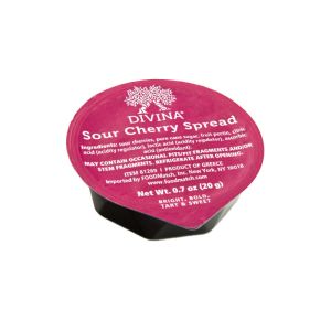 Divina Sour Cherry Spread Mini Portion Pack