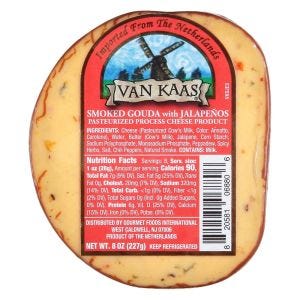 Van Kaas Smoked Jalapeno Gouda Wedge