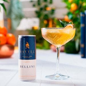 Savyll Bellini Non-Alcoholic Cocktail