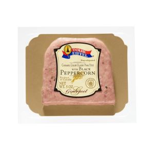 Tour Eiffel Pork Pate With Black Peppercorn Sliced
