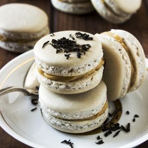 Duverger Earl Grey Macaron Gluten Free