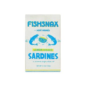 José Andrés FishSnax Sardines with Lemon and EVOO
