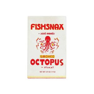José Andrés FishSnax Smoked Octopus in Olive Oil
