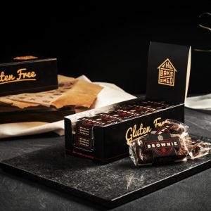The Bake Shed Belgian Chocolate Brownie Gluten Free