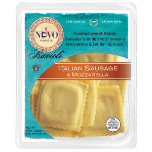 Nuovo Italian Sausage & Mozzarella Ravioli