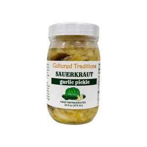 Cultured Traditions Garlic Pickle Sauerkraut