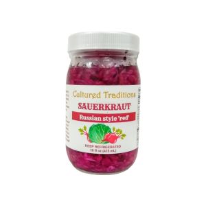 Cultured Traditions Russian Style Red Sauerkraut