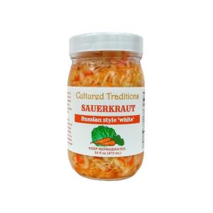 Cultured Traditions Russian Style White Sauerkraut